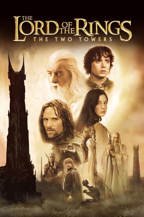 The Lord of the Rings The Two Towers poster