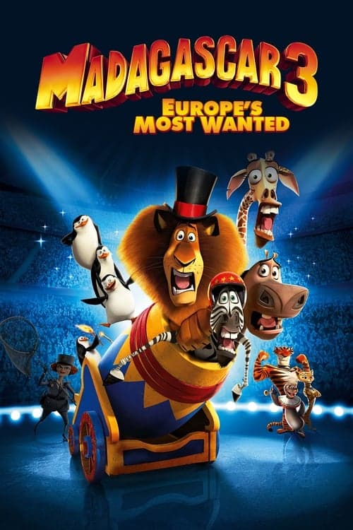 Madagascar 3 Europes Most Wanted poster