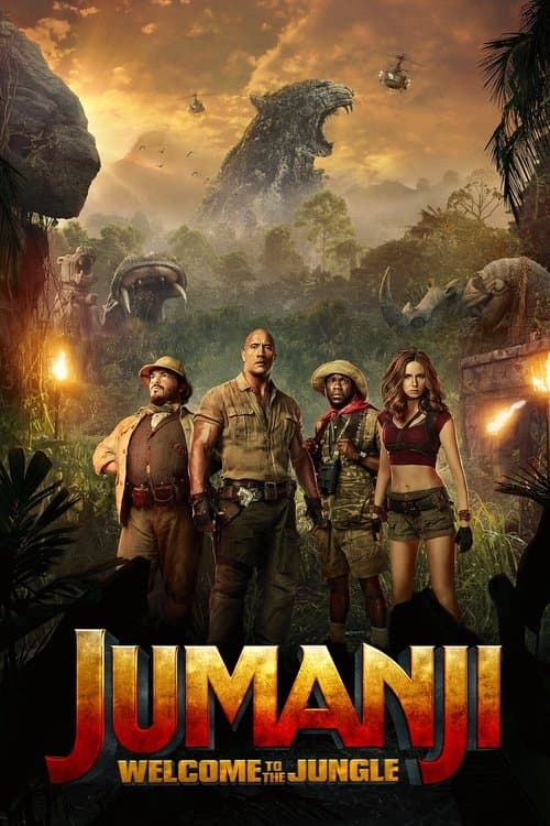 Jumanji Welcome to the Jungle poster